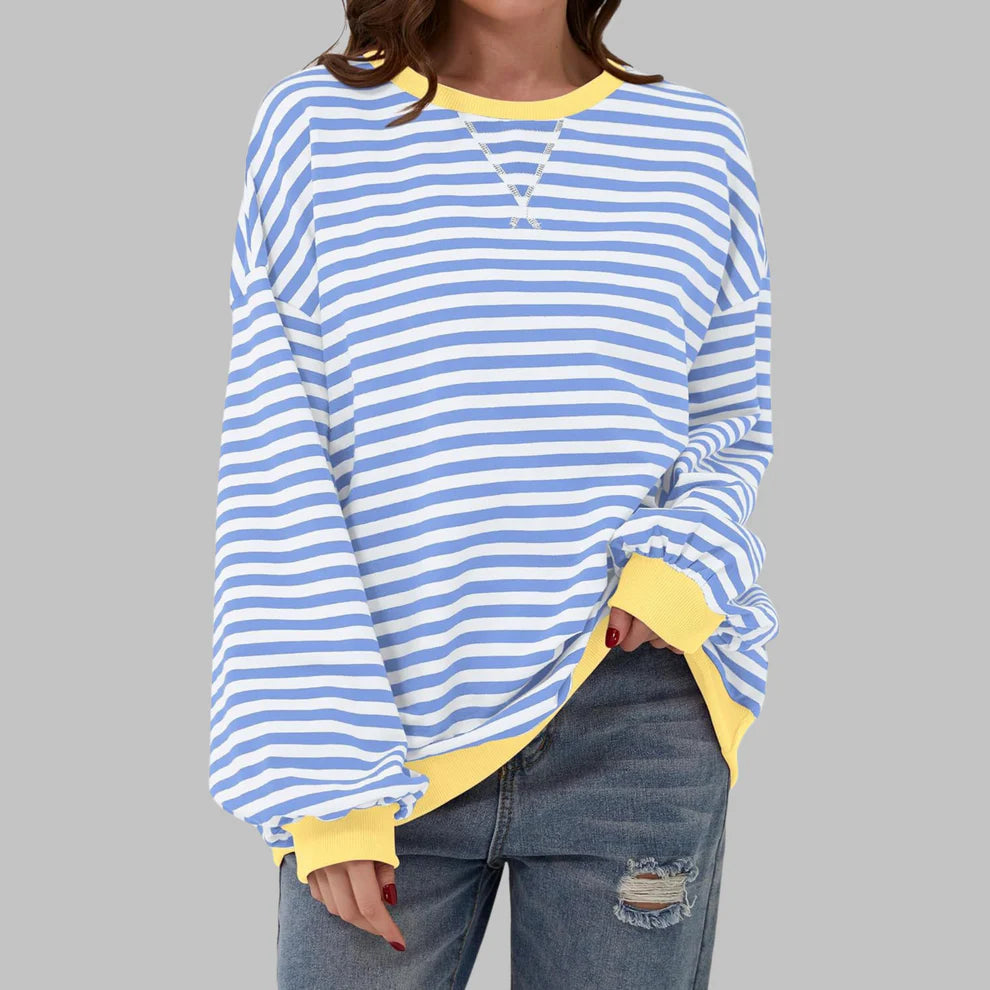 Çizgili Sweatshirt