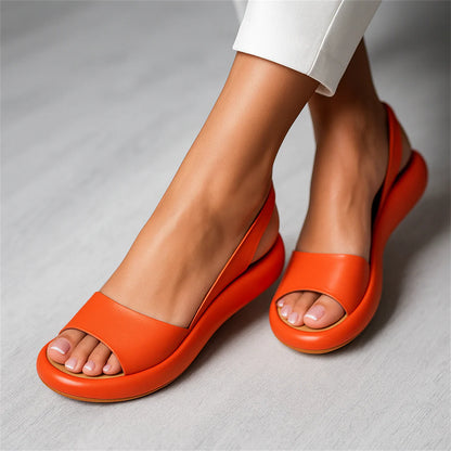 Isabelle │ Açık Burunlu Kaymaz Sandalet