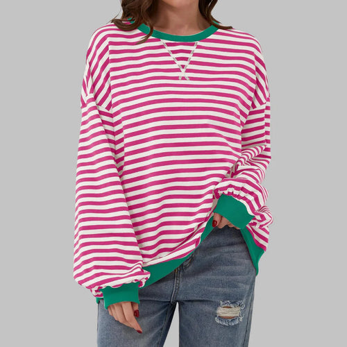 Çizgili Sweatshirt