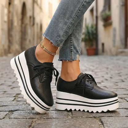 Ortopedik Platform Oxford Ayakkabıları