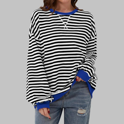 Çizgili Sweatshirt