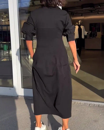 Karolin | Rahat Uzun Elbise