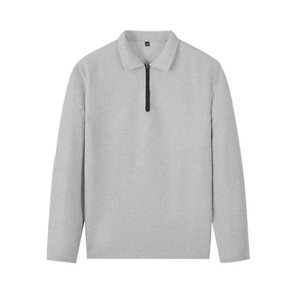 🏃👖 Waffle dokulu sweatshirt ve düz paça pantolondan oluşan erkek takımı