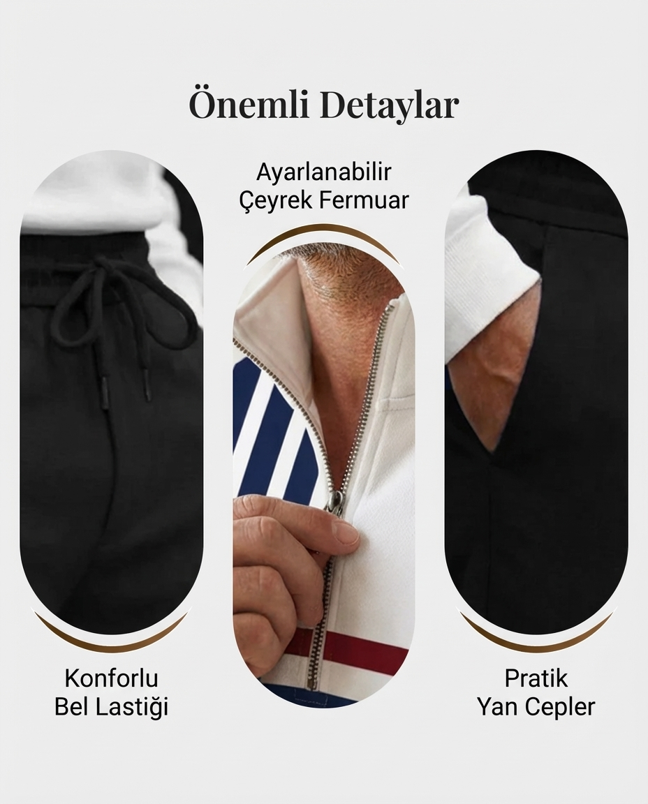 ⌛ Sadece 3 gün kaldı – Her şeyde %50 indirim! ⏰ Erkek Seti: Grafik Baskılı Kazak ve Pantolon